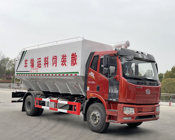 程力牌CL5185ZSL6SS型散裝飼料運(yùn)輸車